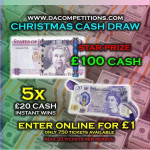 CHRISTMAS CASH DRAW!! (14/12)