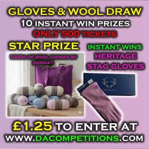 GLOVES & WOOL DRAW! (28/1)